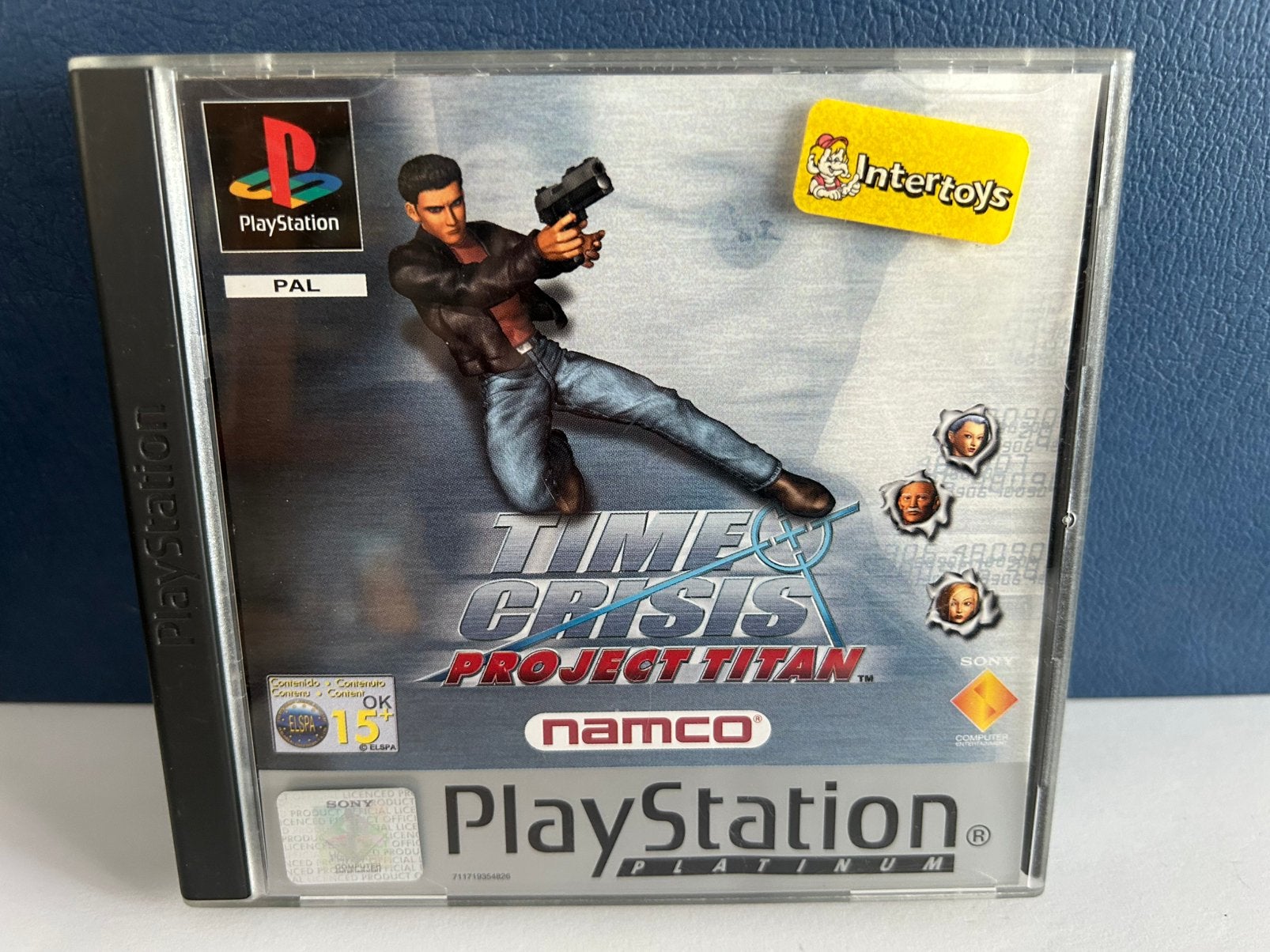 Time Crisis Project Titan Platinum / Playstation 1 PS1 ps1, Spelcomputers en Games, 1 speler, Ophalen of Verzenden, Zo goed als nieuw