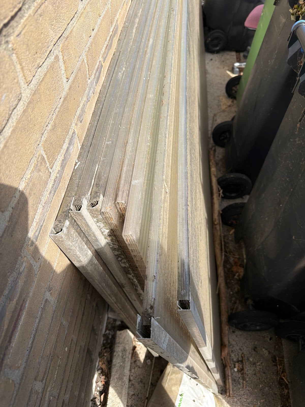 Platen voor carport dak, Ophalen, Gebruikt, Overige materialen, Minder dan 20 mm