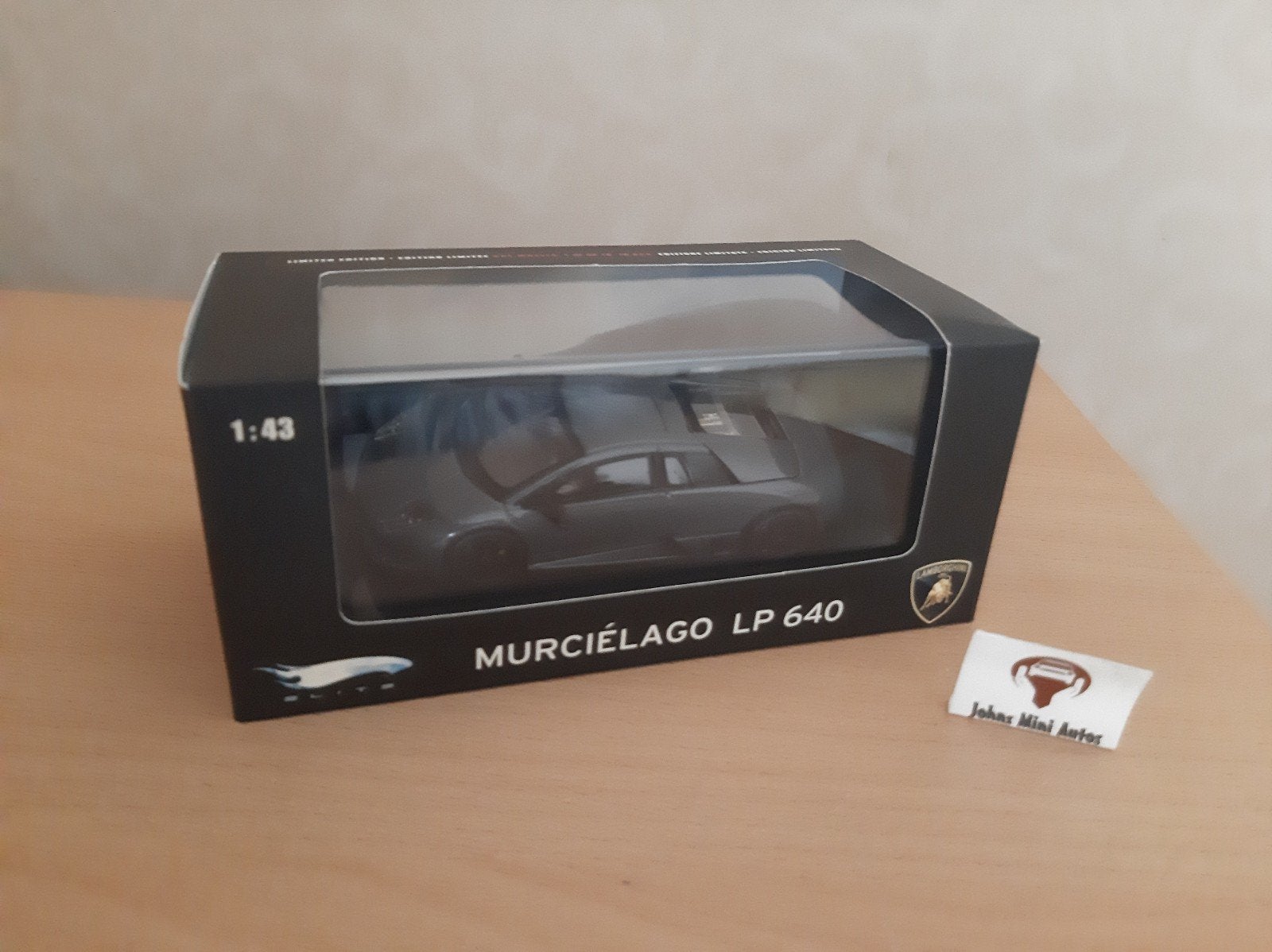 Lamborghini Murcielago LP640 van Hotwheels Elite 1:43, Overige merken, Auto, Nieuw, Ophalen of Verzenden