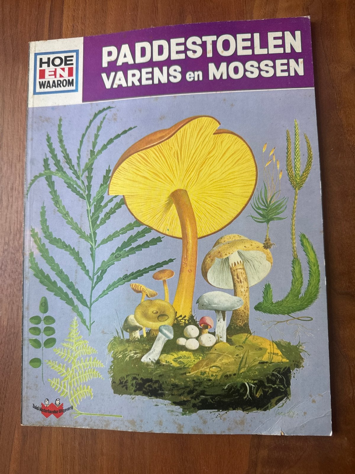 Vintage boek Paddenstoelen, Varens en Mossen (1965), Boeken, Ophalen of Verzenden, Gelezen, Bloemen, Planten en Bomen