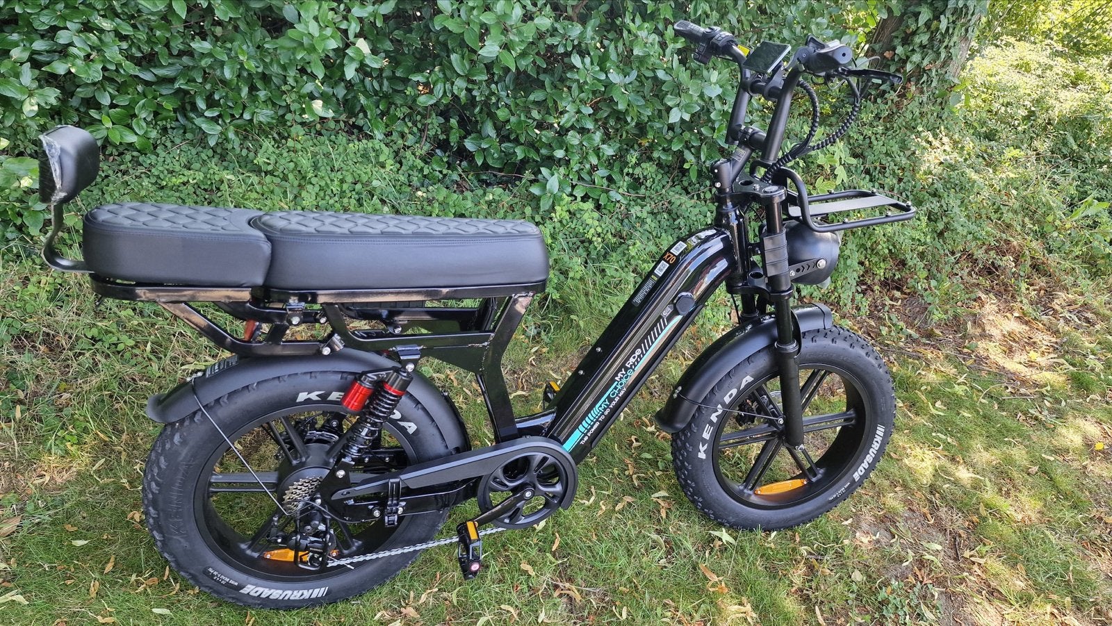NIEUW X70 Family E-bike met dubbel zadel, Nieuw, 51 tot 55 cm, 50 km per accu of meer, Ophalen