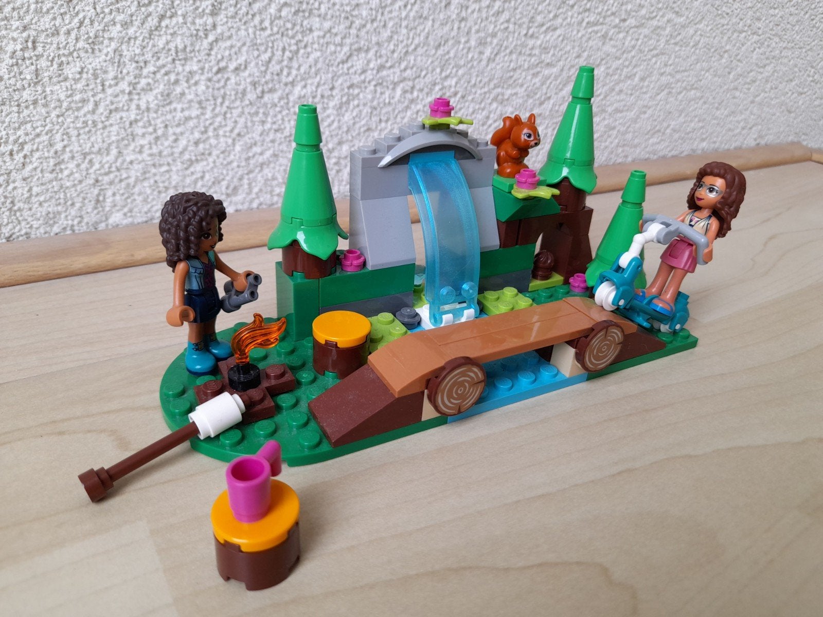 Lego Friends 41677 Waterval in het bos, Lego, Friends, Ophalen of Verzenden, Zo goed als nieuw