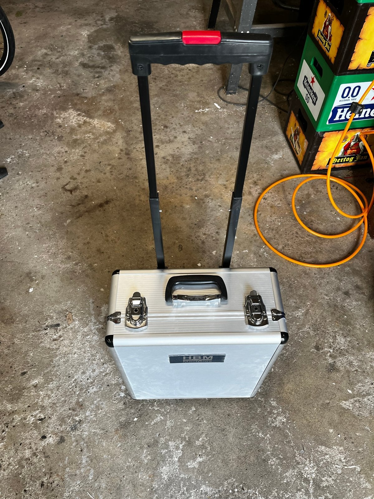 HBM Machines Gereedschapskoffer op Wielen, Ophalen, Gebruikt