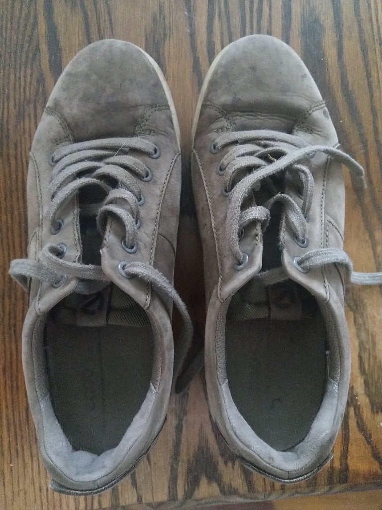 schoenen maat 41 Ecco groen, Ophalen of Verzenden, Zo goed als nieuw, Groen, Sneakers of Gympen