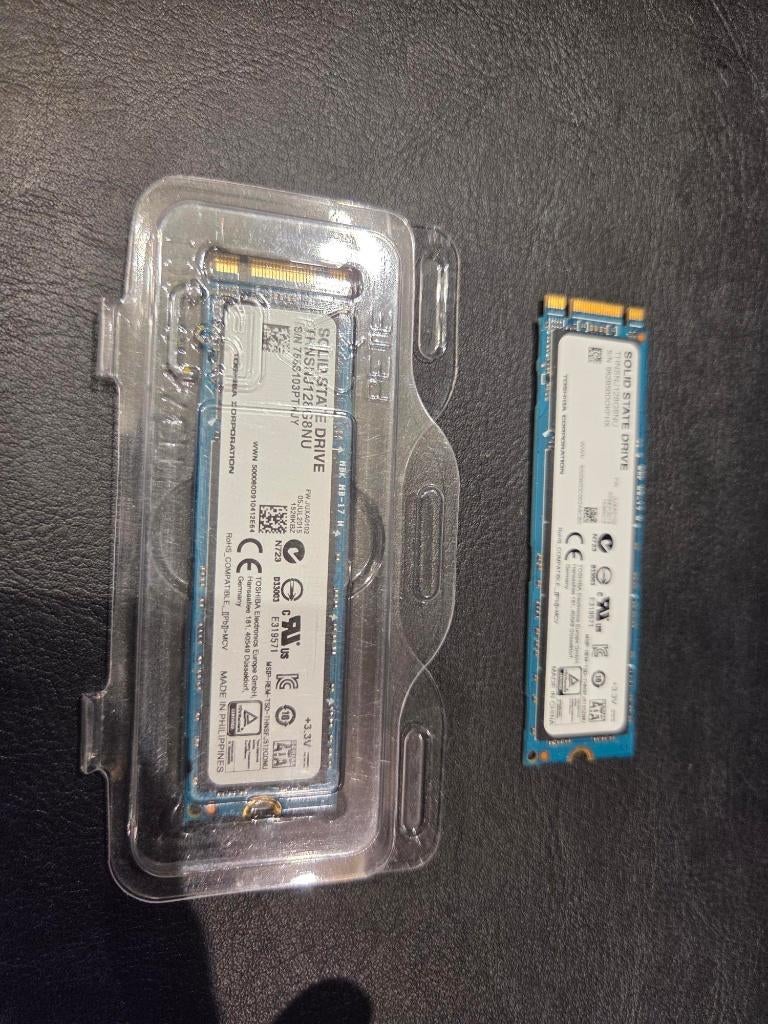 2 x Toshiba solid state drives 128 gb, Computers en Software, Harde schijven, Ophalen, Intern, Nieuw, Toschiba