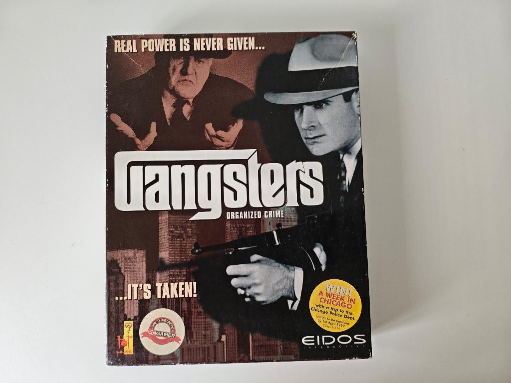 Gangsters Organized Crime Big Box PC Game Spel, Avontuur en Actie, 1 speler, Ophalen of Verzenden, Zo goed als nieuw