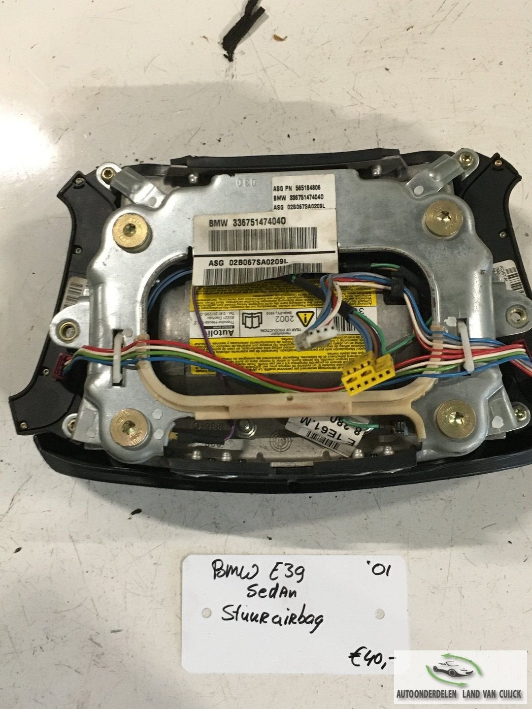 BMW E39 sedan 2001  Stuur Airbag met bediening, Gebruikt, -, -, Ophalen of Verzenden