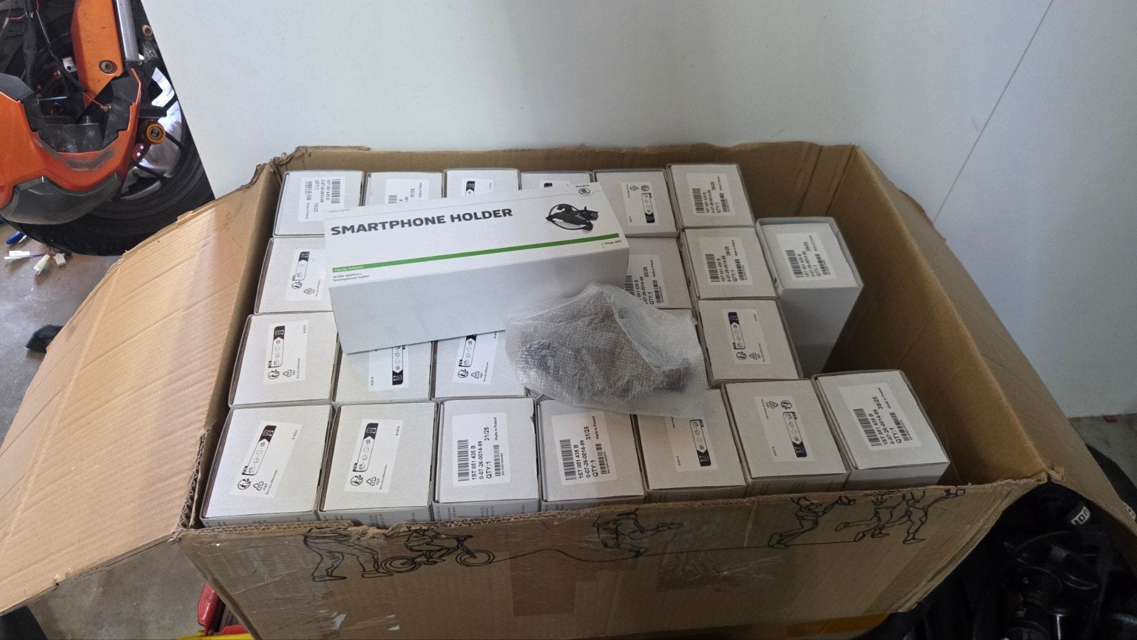 30x telefoonhouder vw up seat mii skoda citigo (prijs pst), Verzenden, Nieuw, Seat