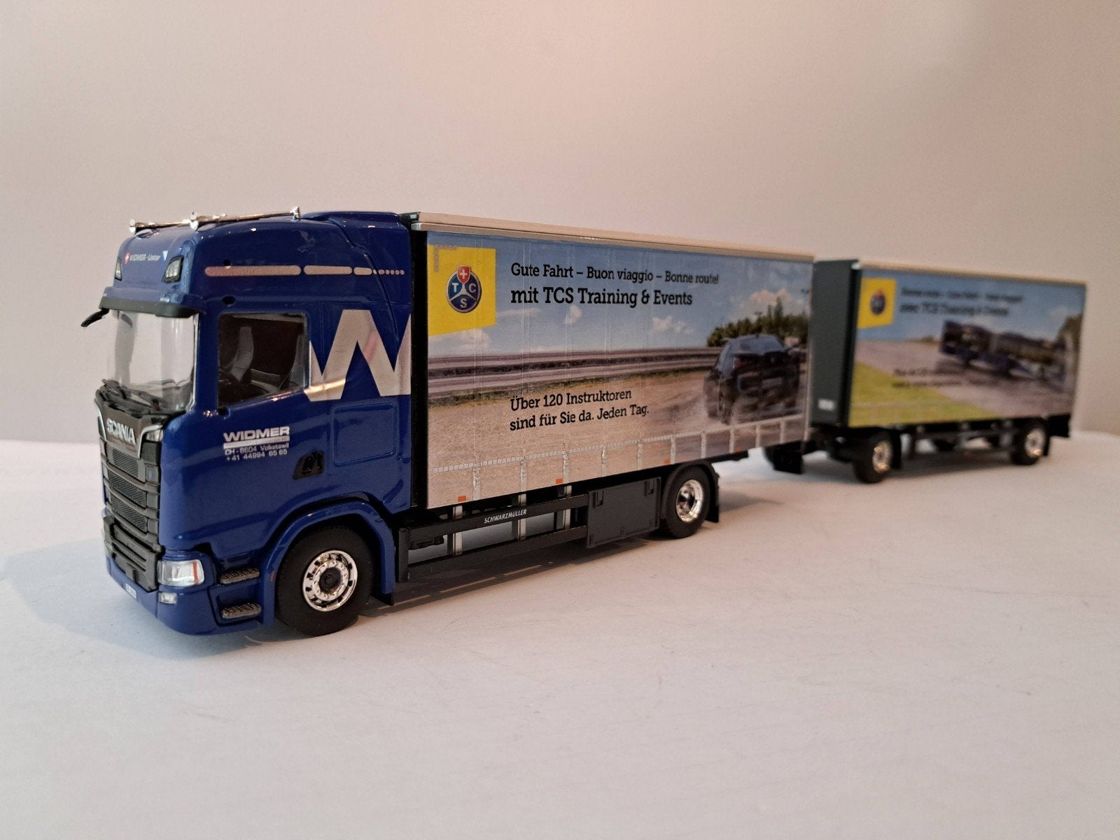 tekno wsi scania widmer., Ophalen, Nieuw, Bus of Vrachtwagen, Tekno