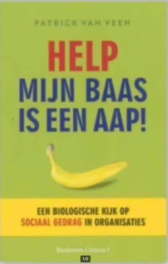 Help, mijn baas is een aap!, Ophalen of Verzenden, Zo goed als nieuw, Management