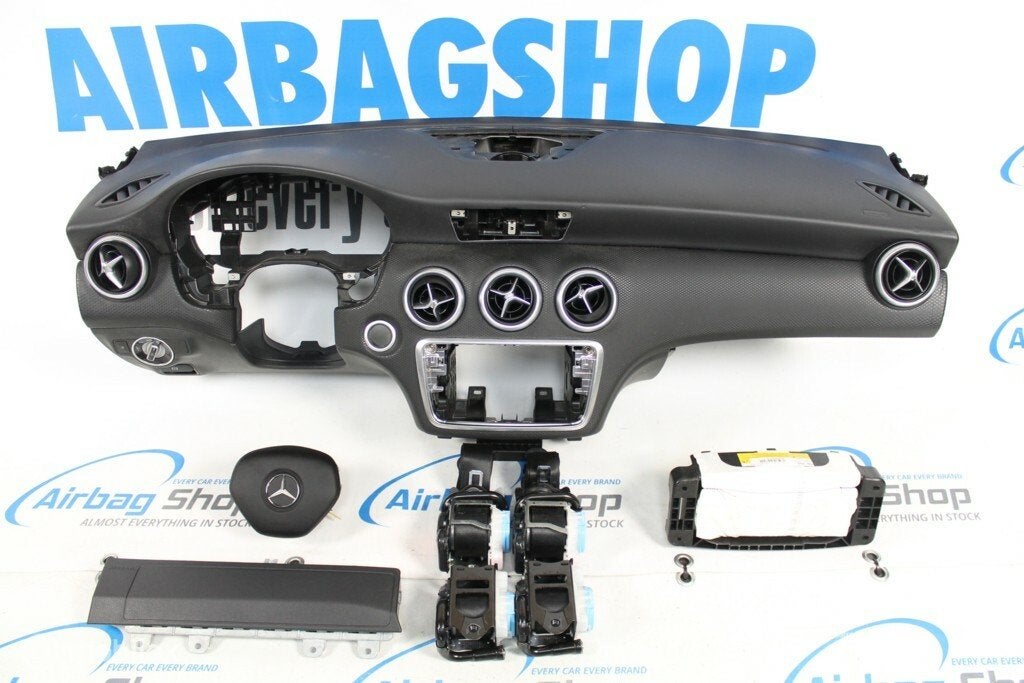 Airbag set - Dashboard zwart Mercedes A klasse W176, Auto-onderdelen