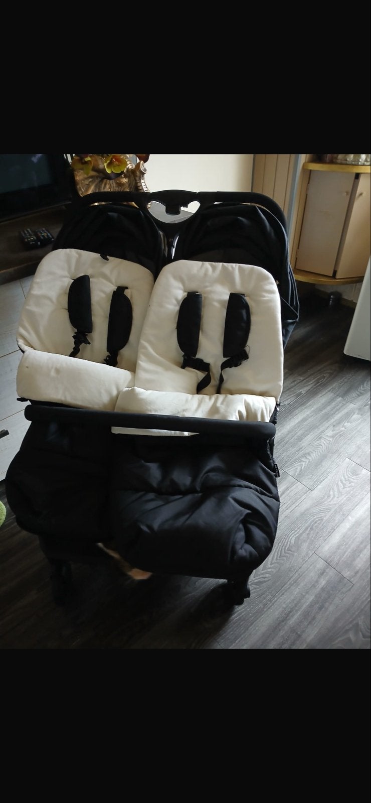 Novi Baby Duo/Tweeling Buggy, Ophalen, Gebruikt, Overige merken, Verstelbare rugleuning