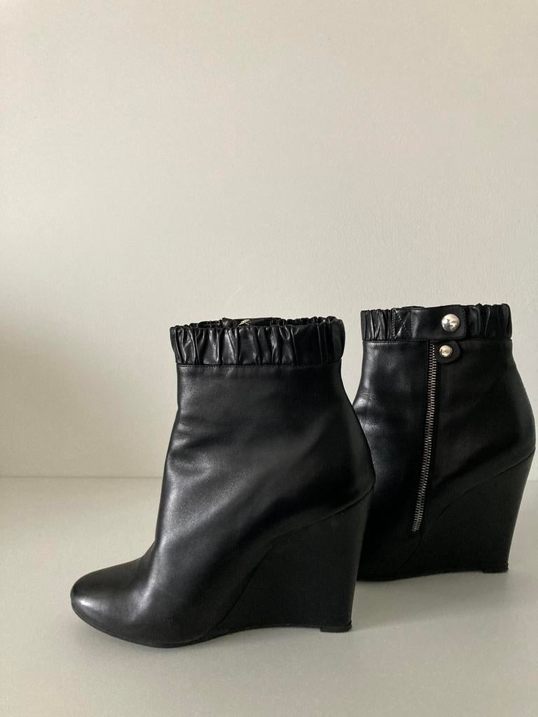 Sleehak enkellaarsjes nieuw Laurel 40 zwart, Kleding | Dames, Ophalen of Verzenden, Zo goed als nieuw, Zwart