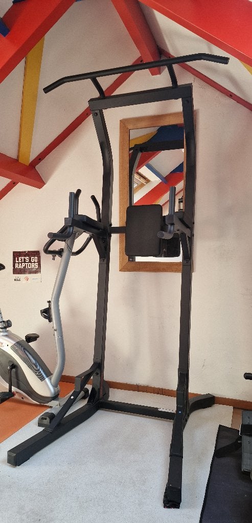 Power tower / training station, Ophalen, Armen, Krachtstation, Zo goed als nieuw