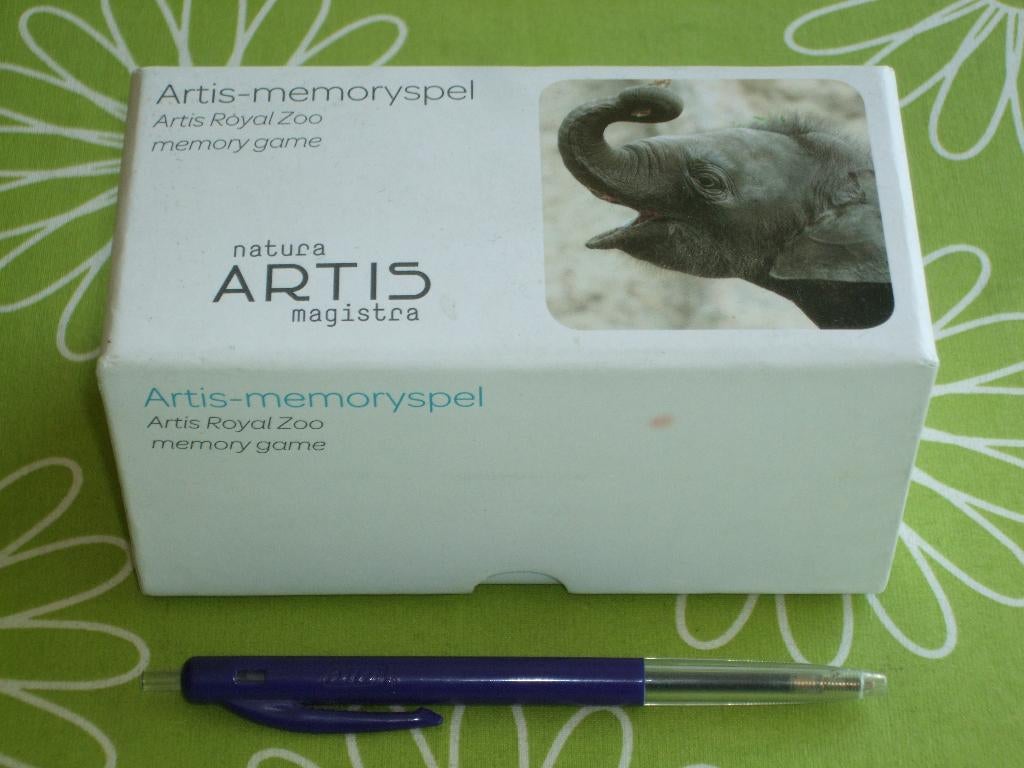 Artis memory spel - Natura Artis magistra, Een of twee spelers, Ophalen of Verzenden, Zo goed als nieuw
