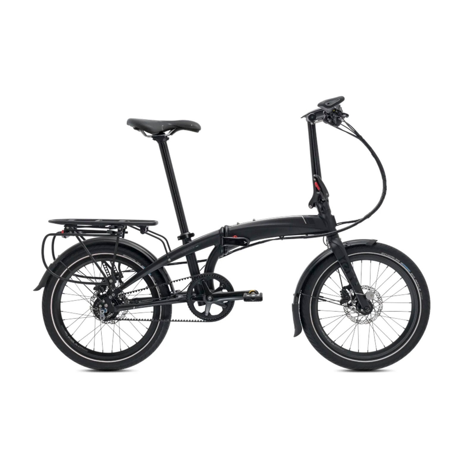 Tern Verge s8i met riemaandrijving en 8 naafversnellingen, Fietsen en Brommers, Gebruikt, Brompton, Versnellingen, Ophalen of Verzenden