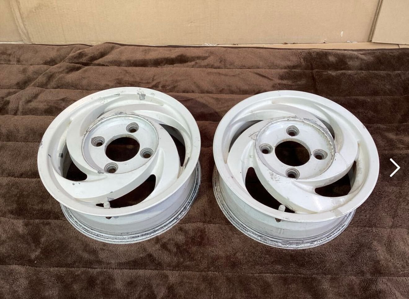 Rays Super Volk 12” Velgen (Pair), Ophalen