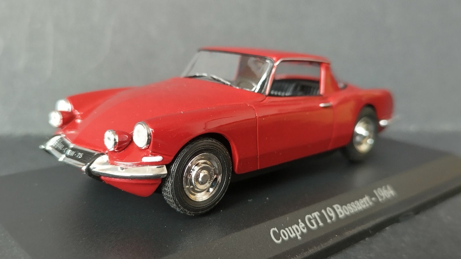 Citroen Coupe GT 19 Bossaert 1964 1:43 Universal Hobbies Pol, Hobby en Vrije tijd, Auto, Verzenden, ., Nieuw