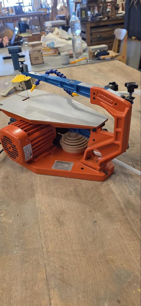Hegner Multicut-1 figuurzaagmachine, Ophalen, Gebruikt, 70 mm of meer, Figuurzaag