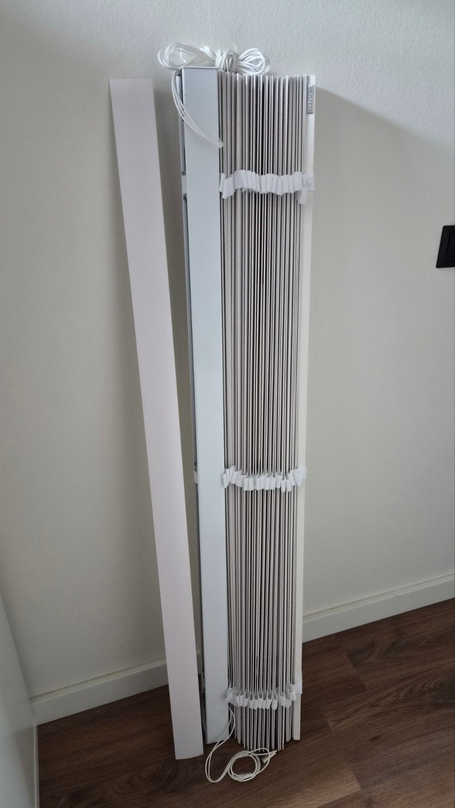 Nieuwe houten jaloezië wit, Ophalen, Nieuw, Wit