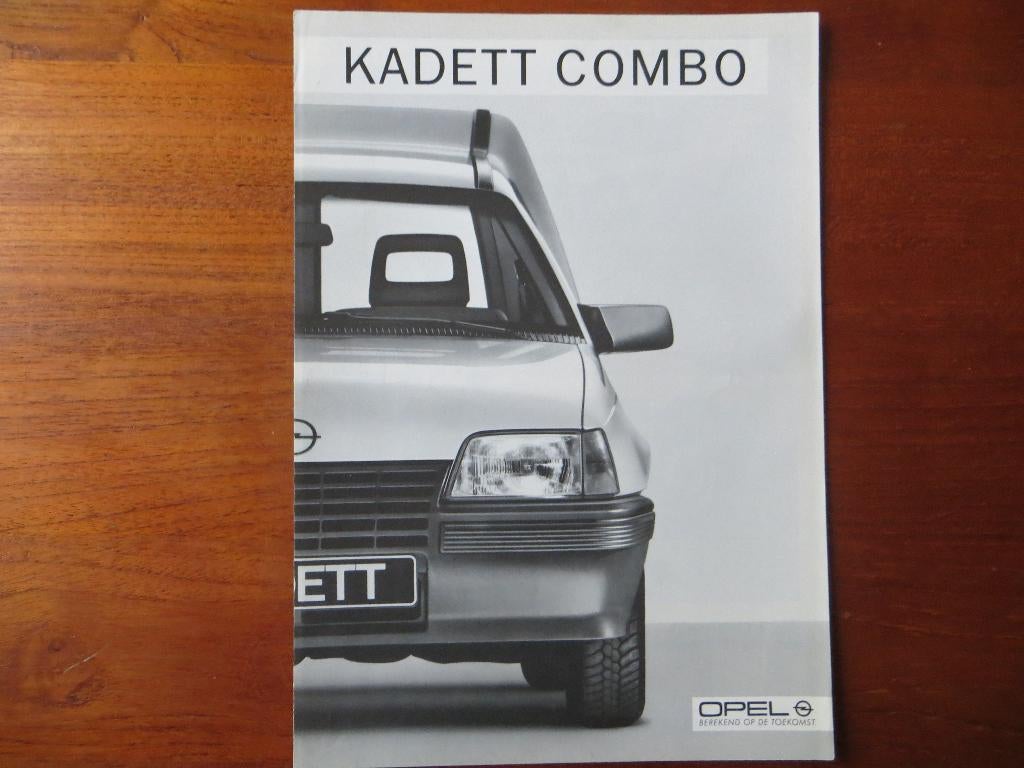 Opel Kadett Combo (okt. 1985) met bijlage: prijslijst, Ophalen of Verzenden, Nieuw, Opel