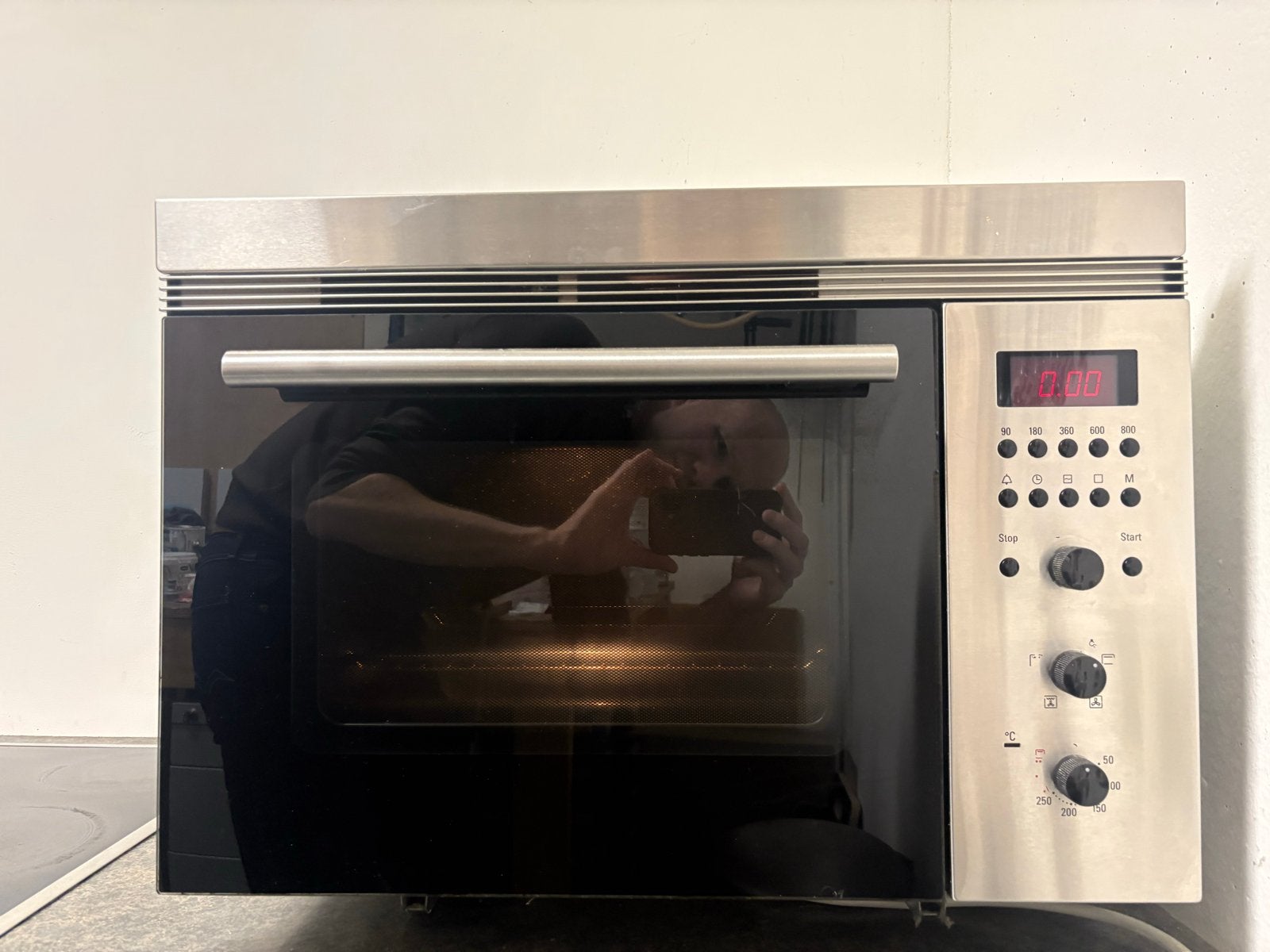 Siemens HF85950NL Combi-oven - Inbouw - Gebruikt, Ophalen, 45 tot 50 cm, Gebruikt, Hete lucht
