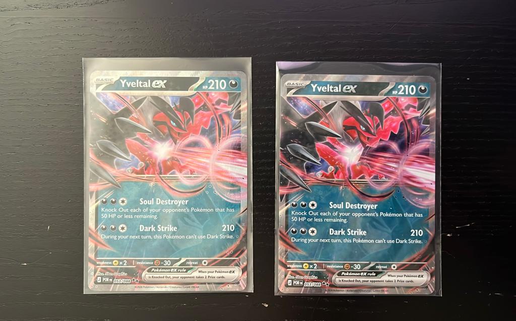 Yveltal EX 53 perfect order pokemon, Ophalen of Verzenden, Zo goed als nieuw, Losse kaart