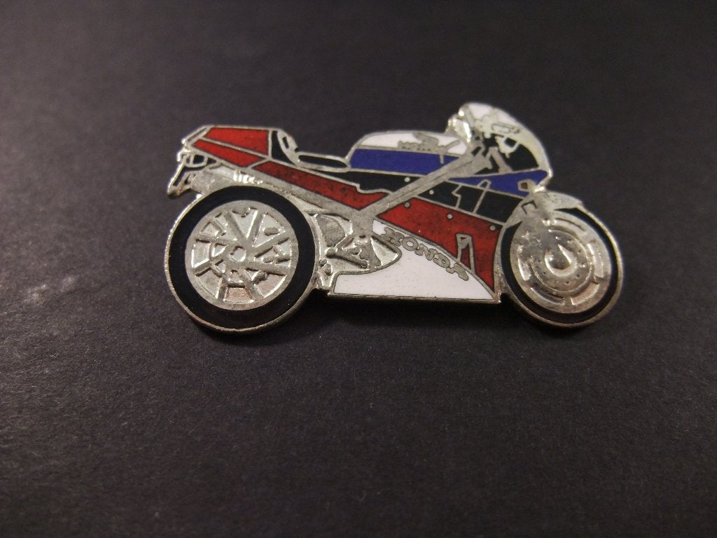Honda VFR750R (RC30) gestroomlijnde solo-racemotorfiets, pin, Ophalen of Verzenden, Gebruikt, Overige onderwerpen
