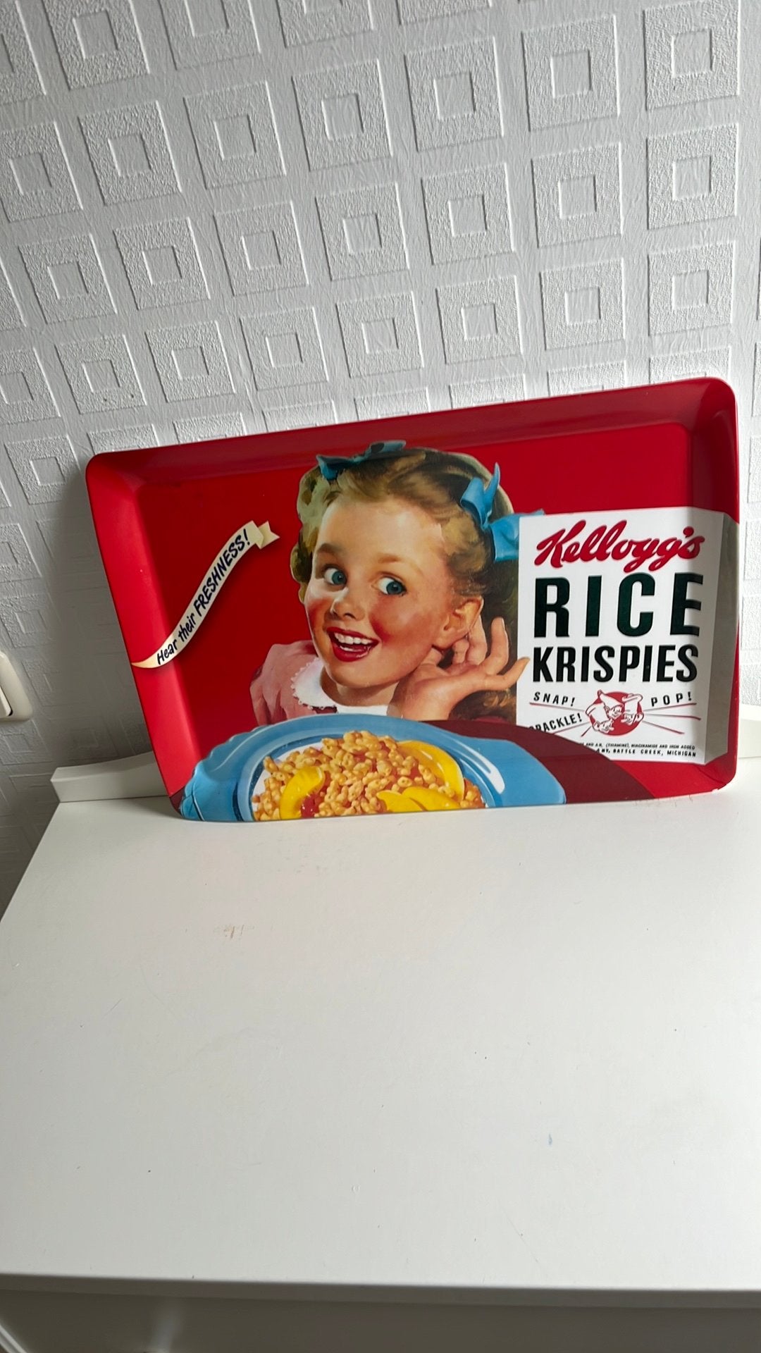 Retro Kellogg’s dienblad., Ophalen of Verzenden, Huis en Inrichting