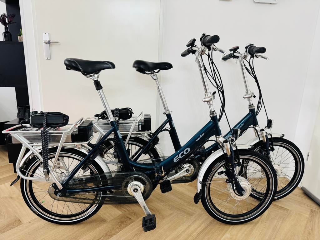 2x zgan Eco traveller elektrische vouwfietsen 7versnellingen, Ophalen of Verzenden, Zo goed als nieuw, 20 inch of meer, Versnellingen