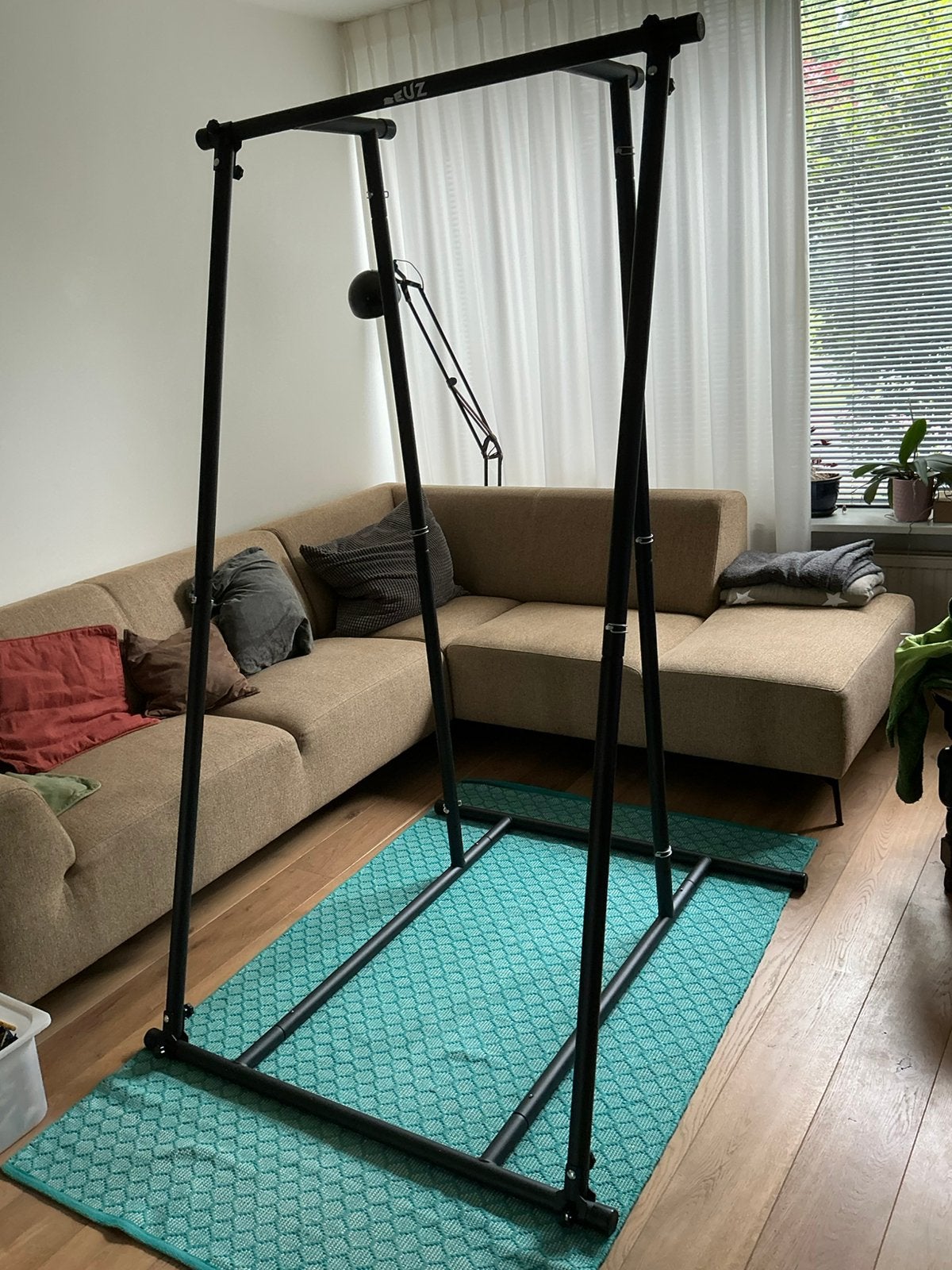 Zeus Pull Up rek, Sport en Fitness, Ophalen, Zo goed als nieuw, Oprekstang