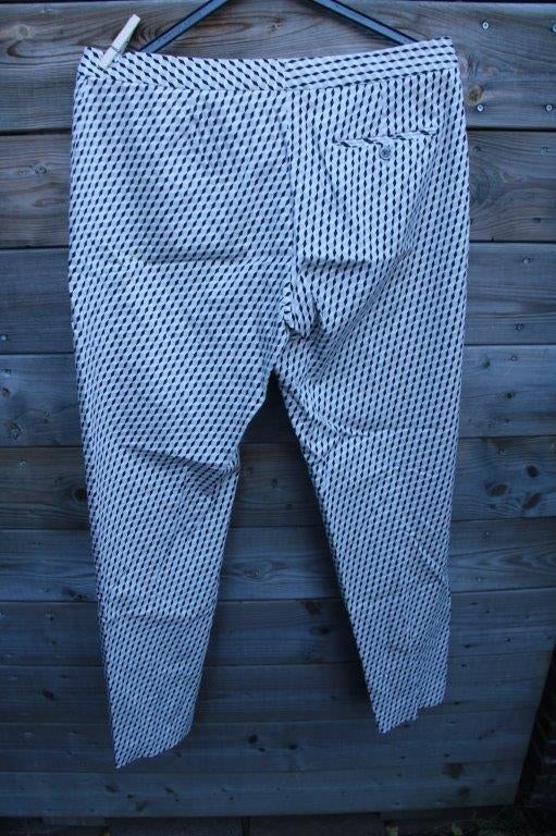 Broek offwhite/ beige/ zwart Paul Smith mt 46 (eu42) Vaste p, Paul Smith, Verzenden, Beige, Maat 42/44 (L)