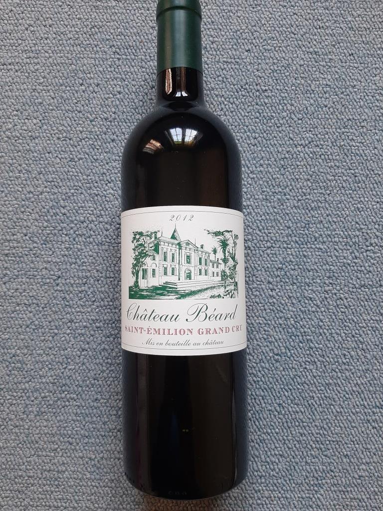 Château Béard 2012 Saint Emilion Grand Cru, Verzamelen, Frankrijk, Nieuw, Ophalen of Verzenden, Rode wijn