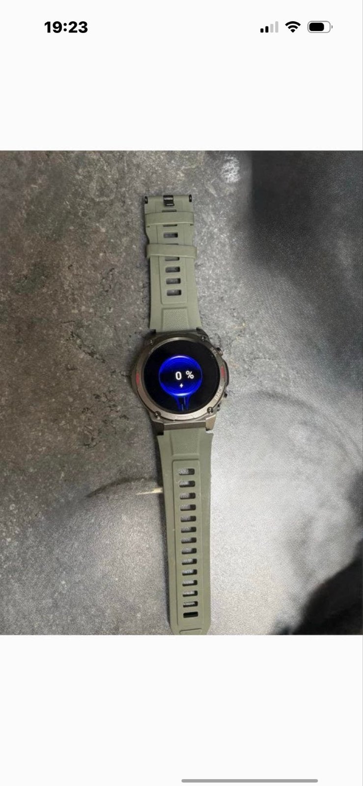 Smartwatch met GPS en hartslagmeter - Zo goed als nieuw, Ophalen of Verzenden, Zo goed als nieuw, Waterdicht, GPS