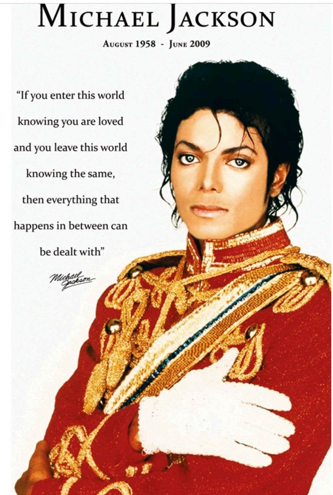 Michael Jackson Poster 2009 - Nieuw in verpakking, Ophalen of Verzenden, Nieuw, Poster, Artwork of Schilderij