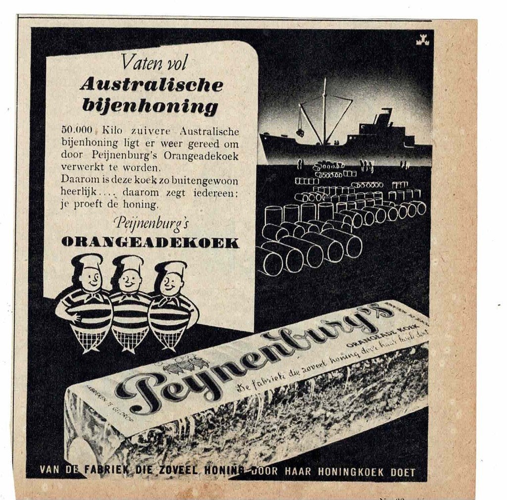Vaten vol Australische bijenhoning voor PEIJNENBURG's KOEK, Verzenden, Zo goed als nieuw, Overige typen