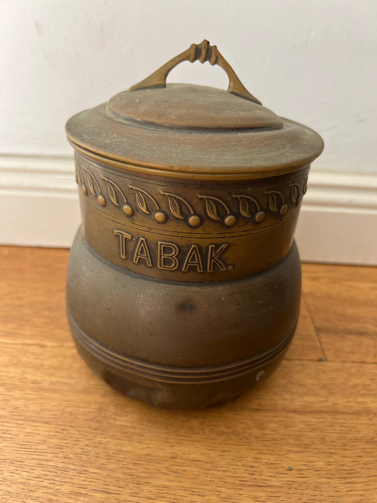 Antieke KMD Daalderop Tabakspot - Brons/Koper, Ophalen of Verzenden, Brons