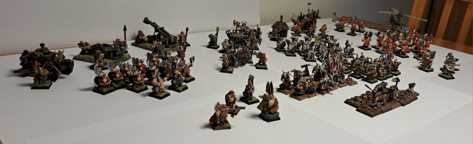 Groot Warhammer Fantasy Dwergen Leger (Dwarfs) – incl. Zeldz, Hobby en Vrije tijd, Figuurtje(s), Warhammer, Ophalen of Verzenden