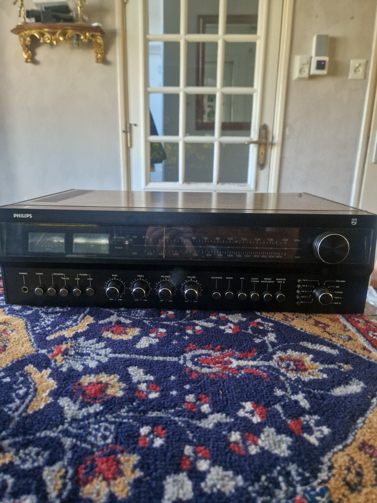 Philips 777 Receiver - Vintage Stereo Versterker, Overige merken, Gebruikt, Ophalen of Verzenden, Minder dan 60 watt