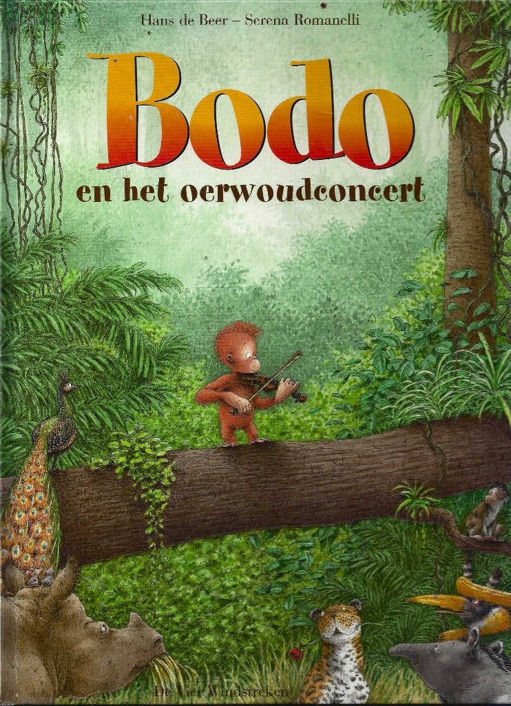 Bodo en het oerwoudconcert - NIEUW, 5 of 6 jaar, Fictie algemeen, Jongen of Meisje, Nieuw