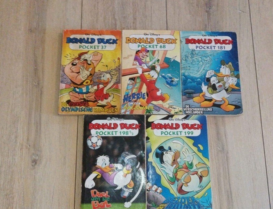 Donald Duck pocket, Meerdere comics, Ophalen of Verzenden, Gelezen, Europa