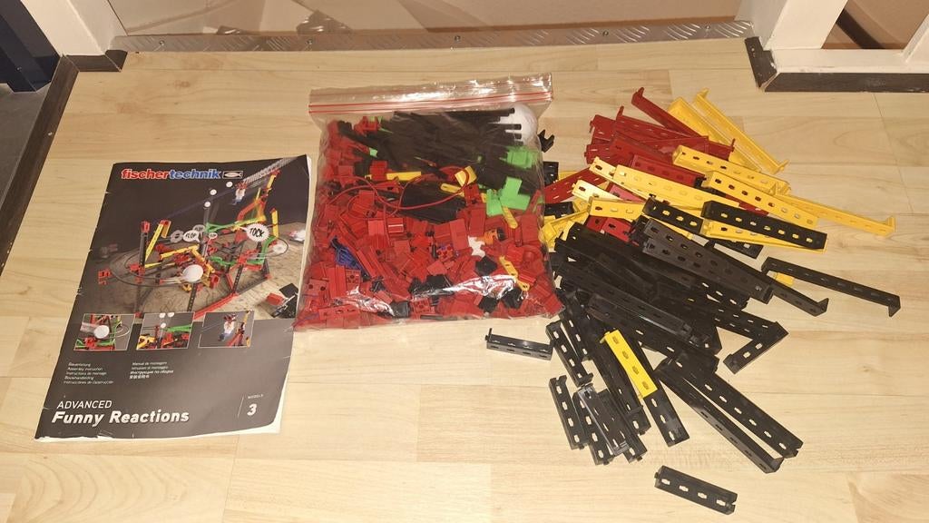 Fischertechnik Funny Reactions 559890 met handleiding, Ophalen of Verzenden
