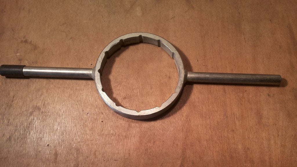 Openaar schroefinlaat / PVC, Verzenden, Zo goed als nieuw