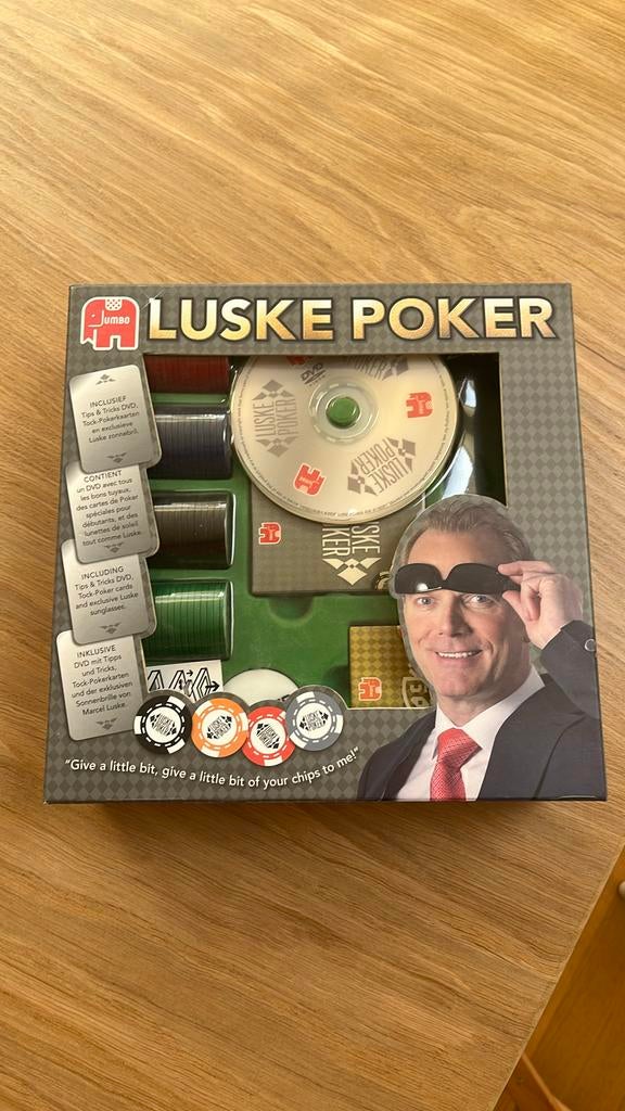Luske pokerset - NIEUW, Ophalen, Nieuw