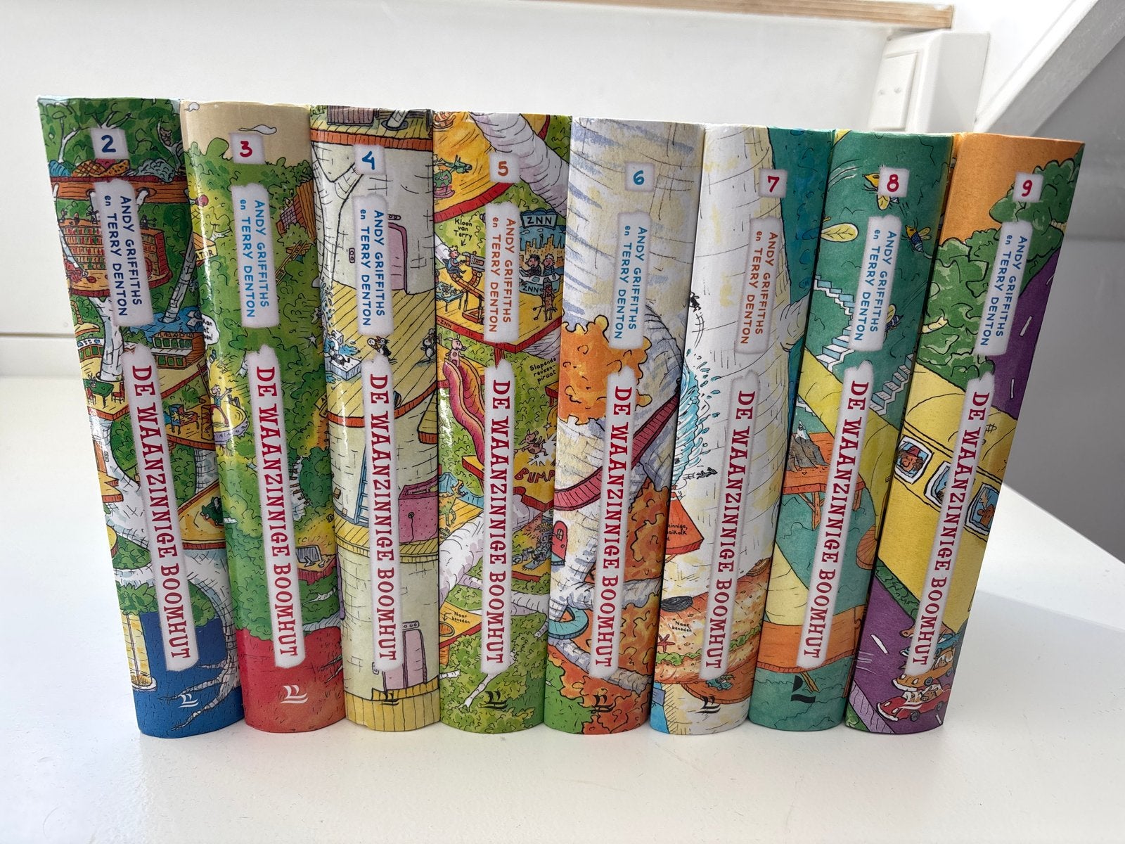 De Waanzinnige Boomhut - Deel 2 t/m 9 (8 boeken), Ophalen of Verzenden, Gelezen, Fictie