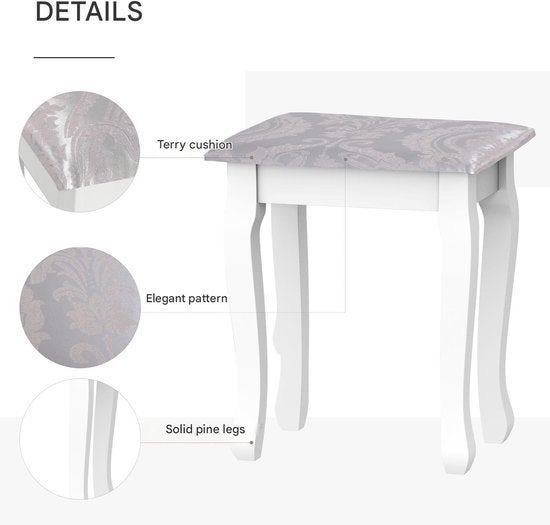 Kaptafel – Make-uptafel – Schminktafel – Beautytafel, Corvance B.V., Verzenden, Nieuw, Corvancebol@gmail.com