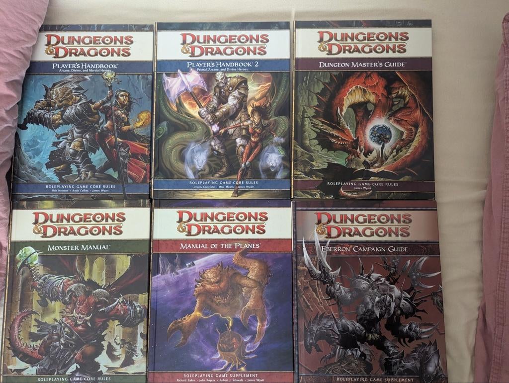 Dungeons & Dragons 4e Boeken Set - Core Rules & Supplements, Ophalen of Verzenden