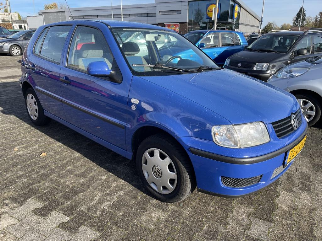 Volkswagen Polo gereserveerd (bj 2001), Origineel Nederlands, Bedrijf, Handgeschakeld, Airbags
