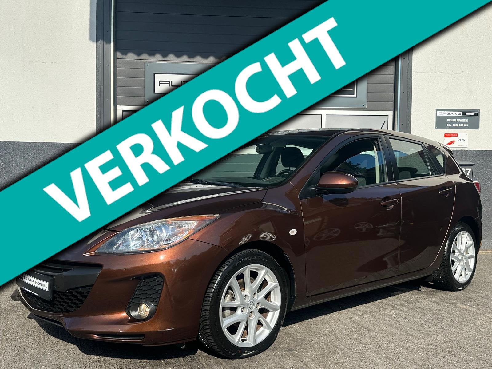 Mazda 3 1.6 GT-M Line | NAVI | STOELVERW | CC | 4S banden, Voorwielaandrijving, Stof, Gebruikt, 4 cilinders