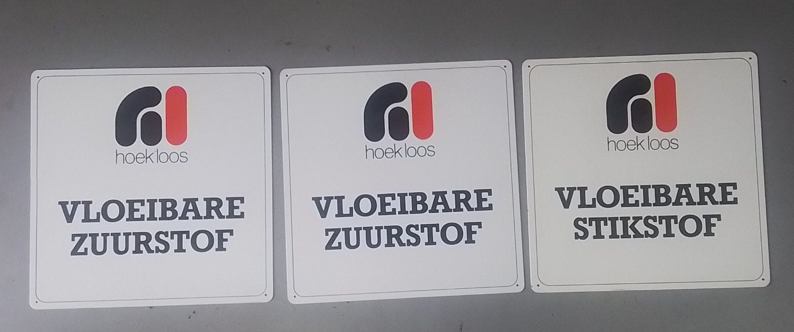 Hoekloos Vloeibare Zuurstof & Stikstof Borden, Ophalen, Nieuw, Overige typen